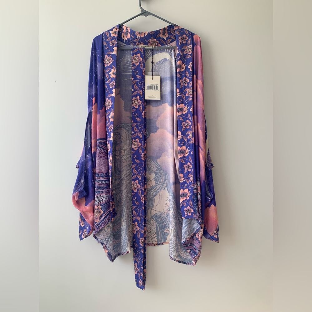Spell Luna Short Robe S/M NWT - Picture 5 of 5